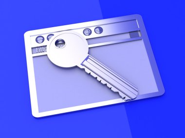 Secure connection clipart