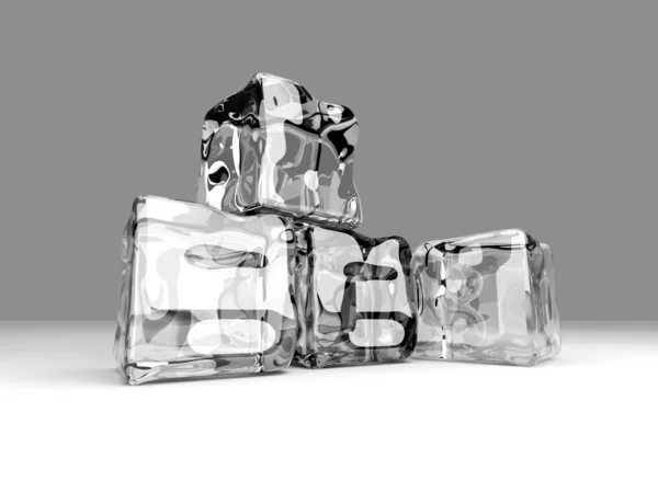 Ice Cubes — Stock Photo, Image
