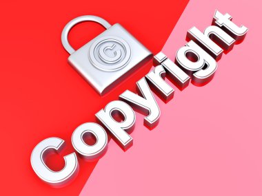 Copyright protection clipart