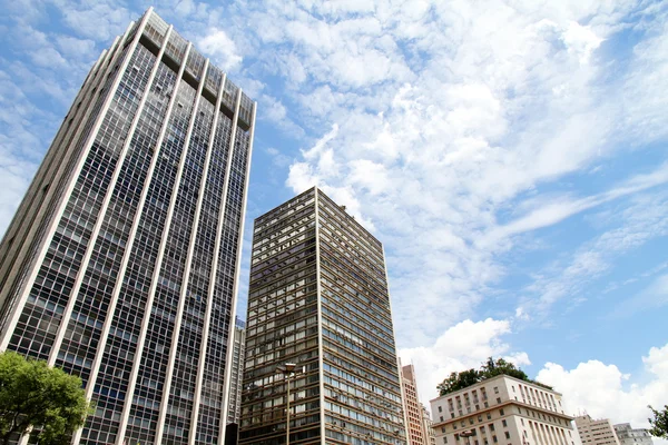 Byggnader i centrala sao paulo — Stockfoto