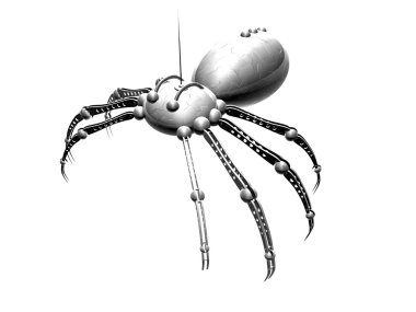 Robot Spider clipart