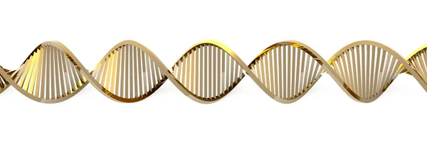 DNA Dourado — Fotografia de Stock