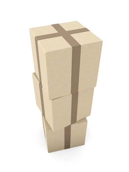 Montón de paquetes —  Fotos de Stock