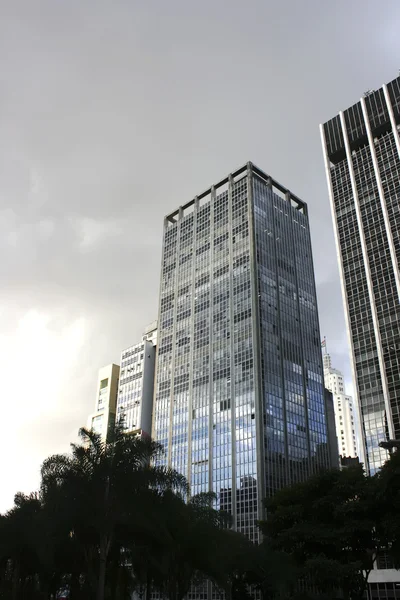 Gebouw in centrum sao paulo — Stockfoto