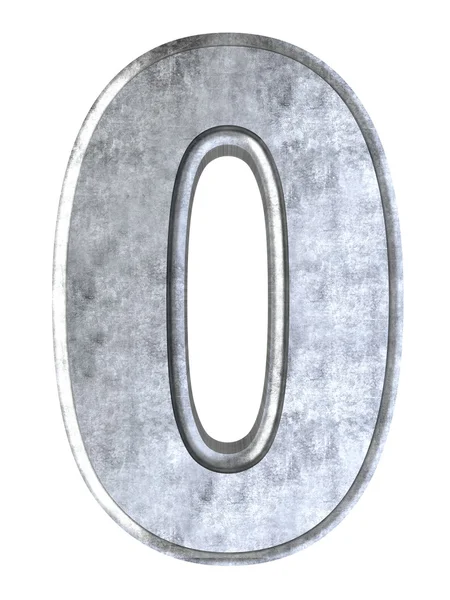 Number 0 — Stock Photo, Image