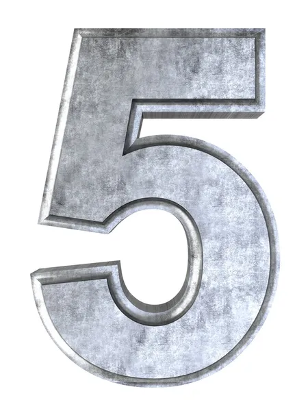 Numer 5 — Zdjęcie stockowe