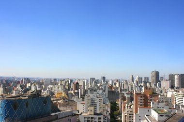 Skyline of Sao Paulo clipart