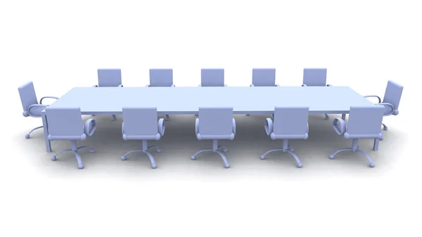 Table de salle de réunion — Photo