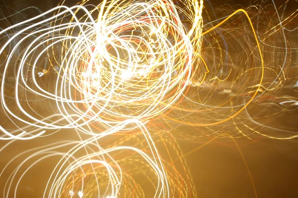 Swirly вогні — стокове фото