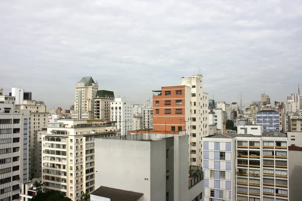 Smog sopra San Paolo — Foto Stock