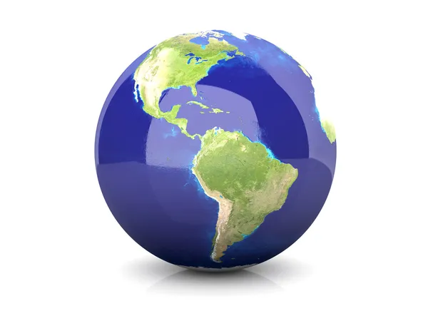 Globe - Zuid-Amerika — Stockfoto