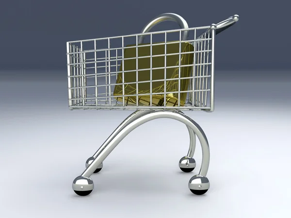 Säker shopping — Stockfoto