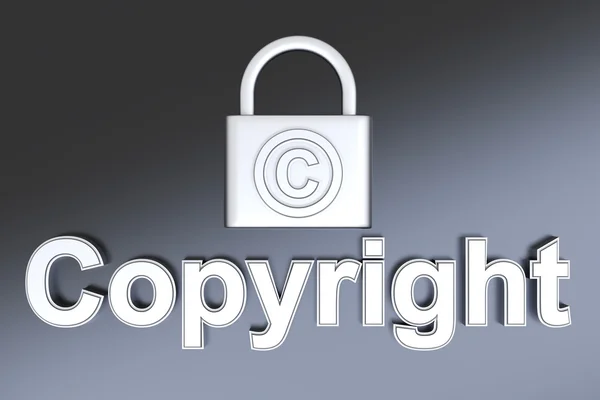 Copyright protection — Stock Photo, Image