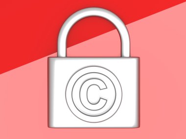 Copyright protection clipart