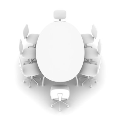 Generic Conference Table clipart