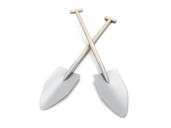 Two Shovels — Stock Photo, Image