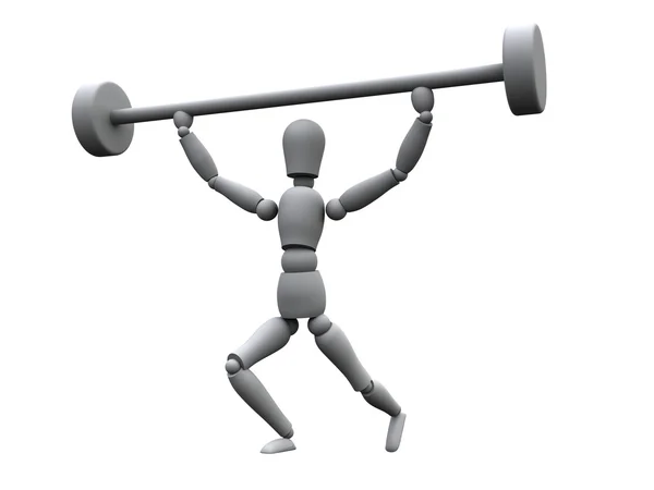 Weightlifter — Stock Photo, Image
