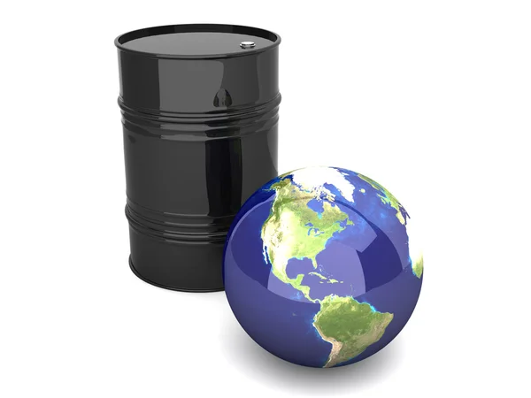 Oil World - America — Stock Photo, Image