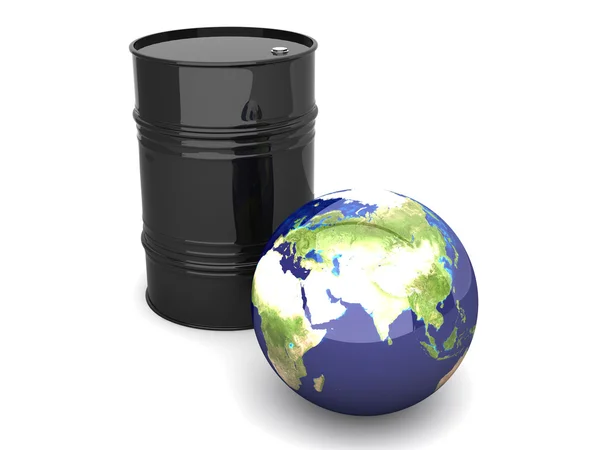 Oil World - Asia — Stock Photo, Image