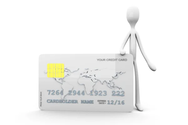 Πιστωτικής κάρτας — Φωτογραφία Αρχείου
