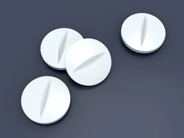 Néhány tabletta — Stock Fotó