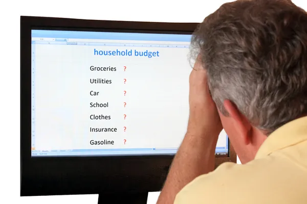 Household budget — Stock Photo, Image