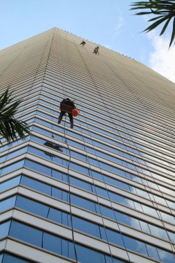 Cliffhanger Window Washers clipart