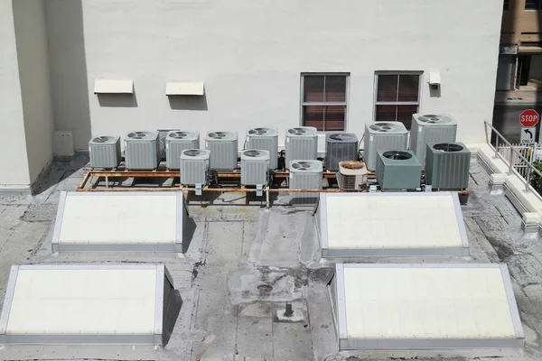 Roof top A/C units — Stock Photo, Image