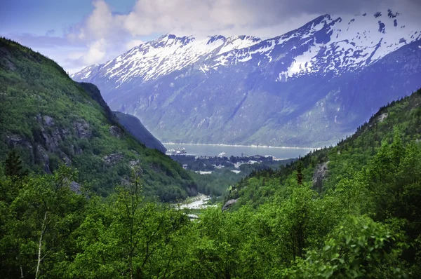 Visa skagway Alaska — Stockfoto