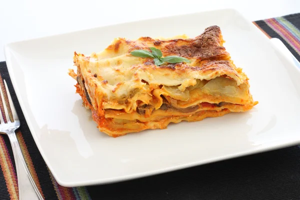 Lasagne vegetariane — Foto Stock