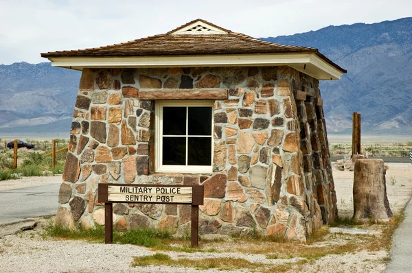 Posto sentinella di Manzanar — Foto Stock