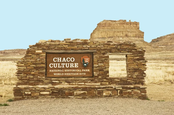 Chaco Cultura segno — Foto Stock