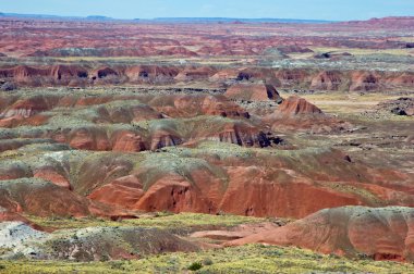 Painted Desert Panorama clipart