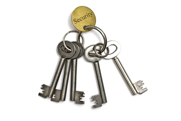 A bunch of old keys — Stock Photo, Image