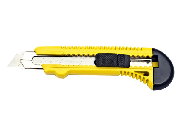 Yellow paper cutter — Stock Photo, Image