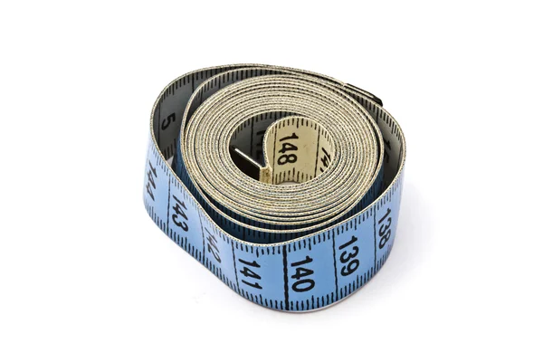 Blue tape measure — Stock Photo, Image