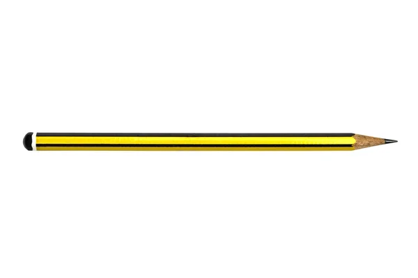 Žlutá tužka — Stock fotografie