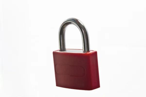 Red padlock — Stock Photo, Image