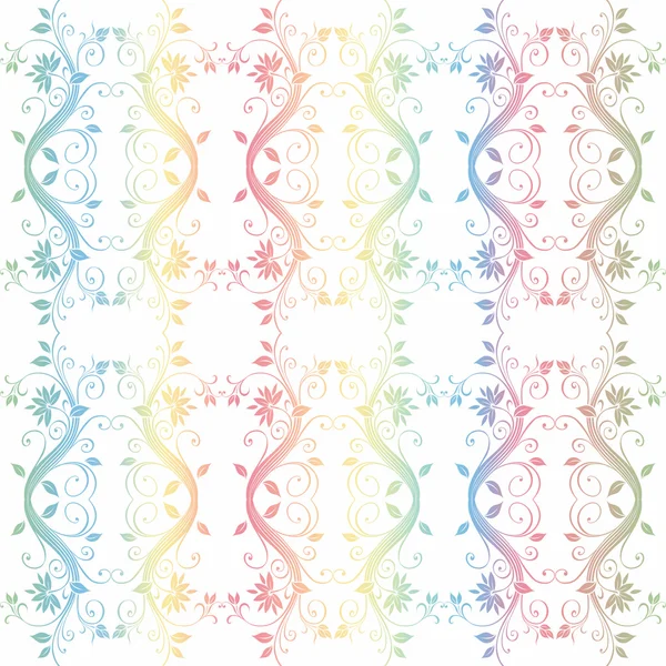 Colorful seamless floral pattern — Stock Photo, Image