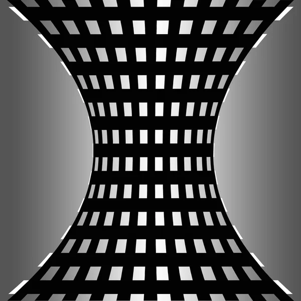 Černobílý kostkovaný vzor — Stock fotografie