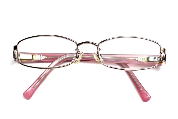 Óculos de leitura da senhora — Fotografia de Stock