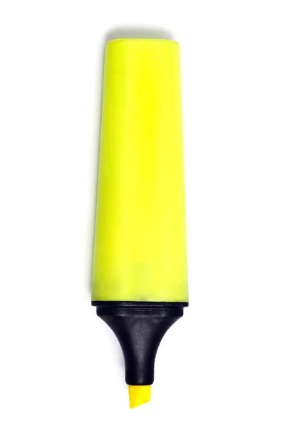 Κίτρινο highlighter — Φωτογραφία Αρχείου