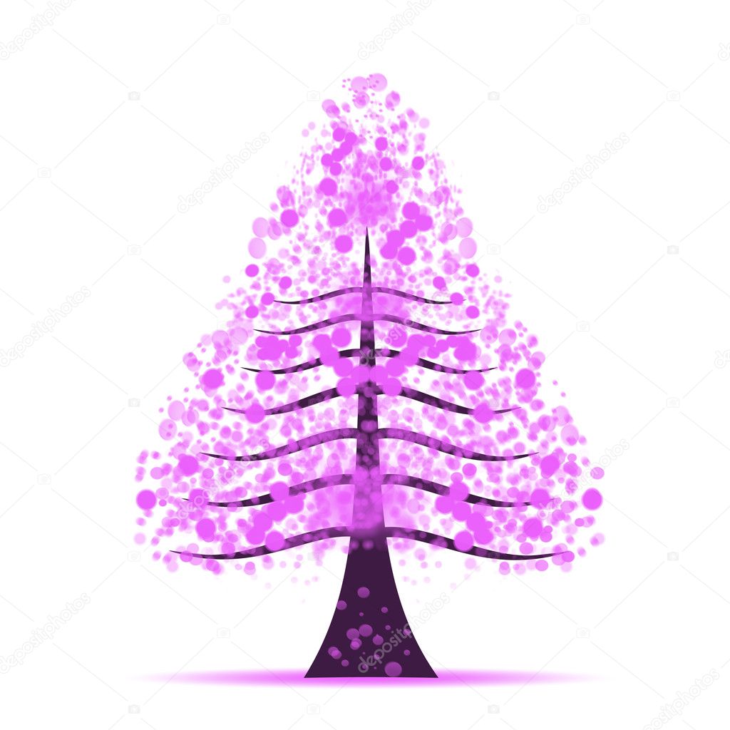 light purple tree