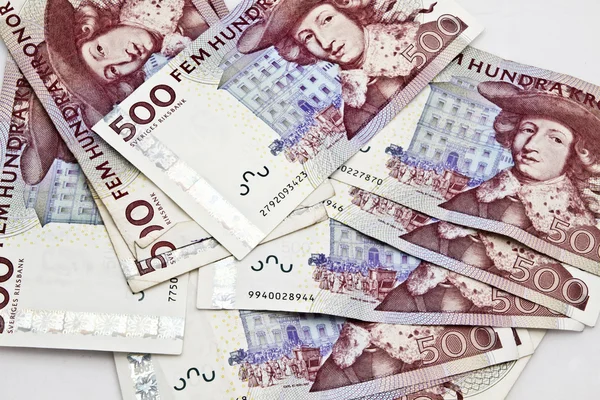 Swedish currency — Stock Photo, Image
