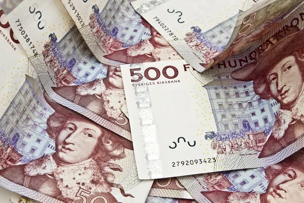 Swedish currency — Stock Photo, Image
