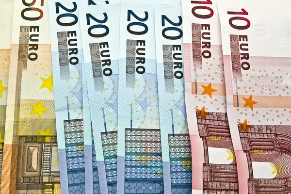 Moeda do euro — Fotografia de Stock