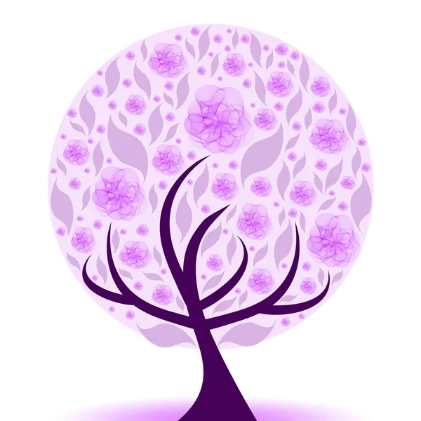 ARt tree — Stock Vector