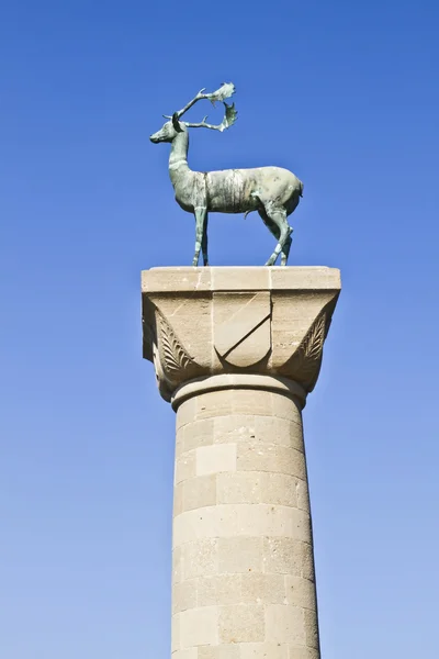 Statue of deer — Stock Photo, Image