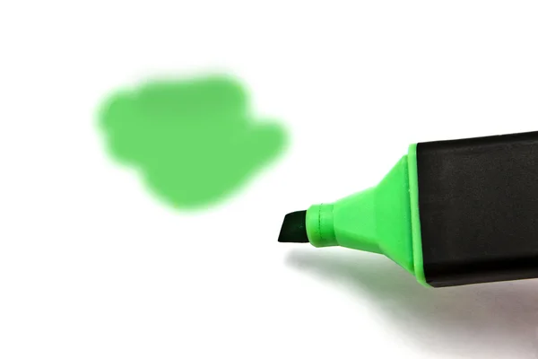 Iluminador verde — Fotografia de Stock
