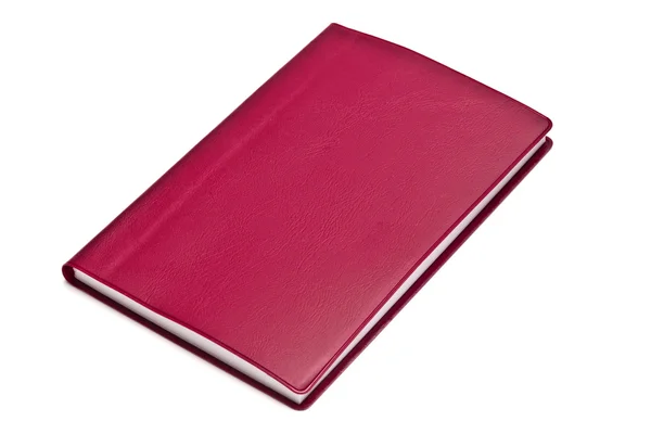 红色笔记本 — 图库照片